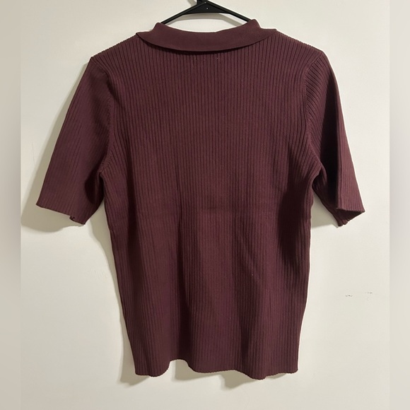 Reitmans Ribbed Short Sleeve Tee - Picture 6 of 8